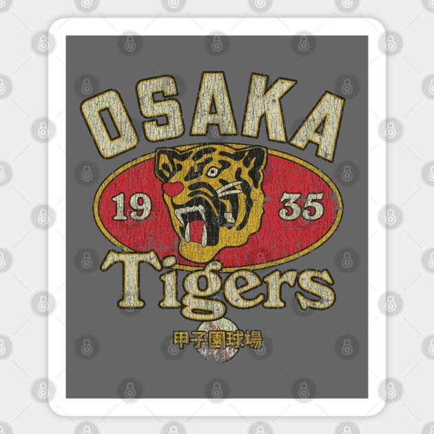 Osaka Tigers 1935 Magnet by JCD666